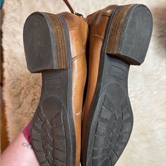 Anthropologie Sam Edelman Brown Leather Riding Boots - Picture 8 of 8